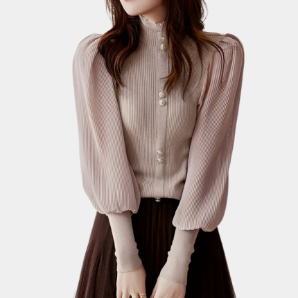 JOVANA - Elegant Gebreide Top voor Dames